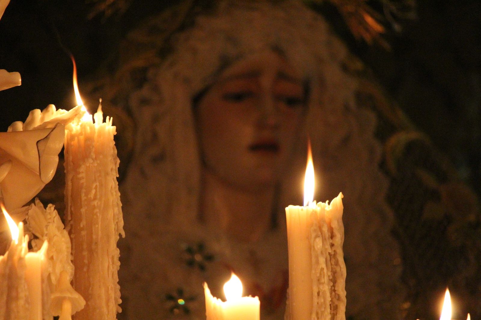 Procesión del Jueves Santo en Vera, en imágenes