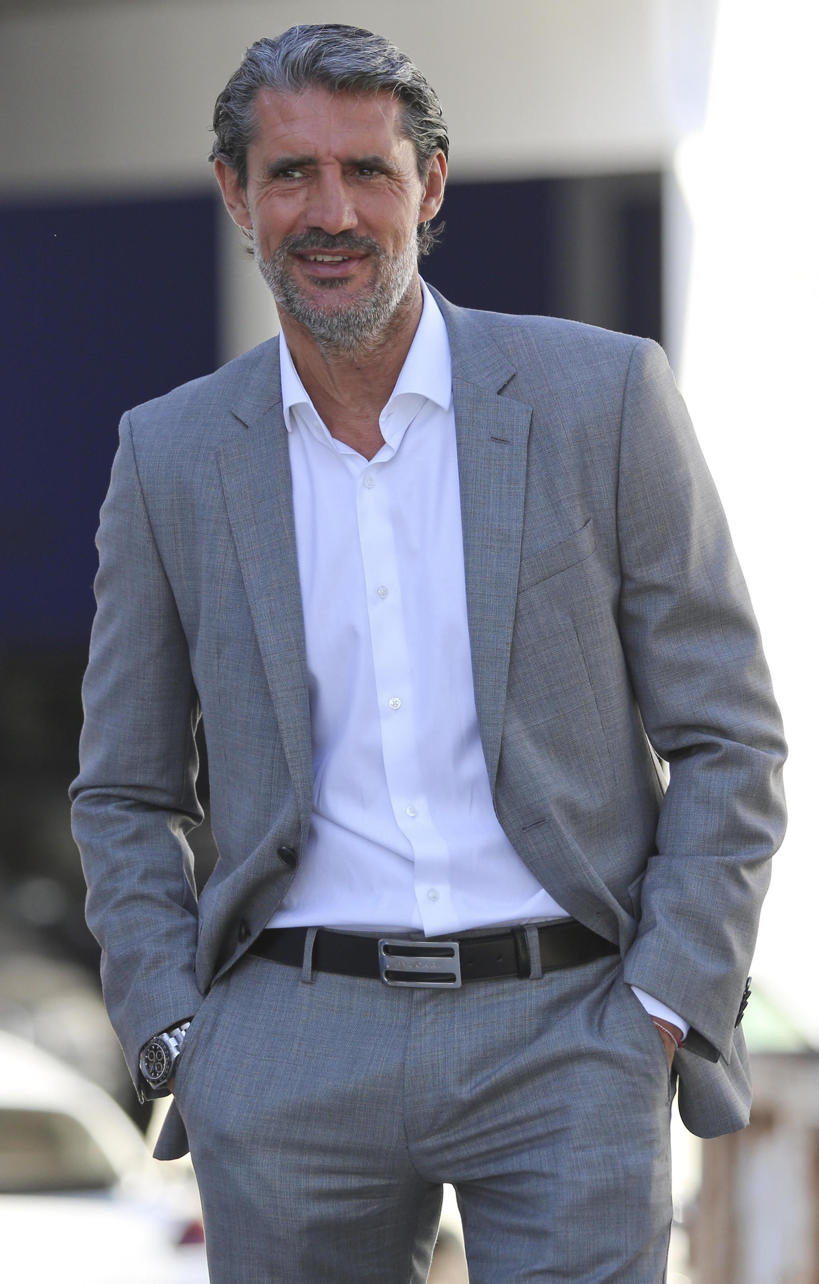 Caminero, en La Rosaleda.