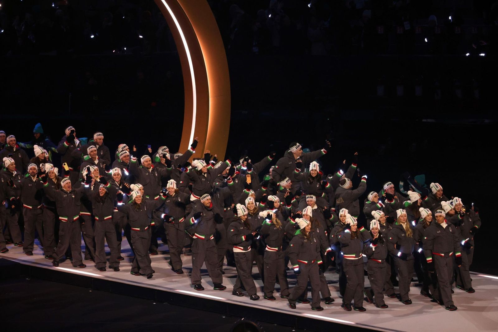 Las fotos de la inauguración de los Juegos Olímpicos de invierno de 2026