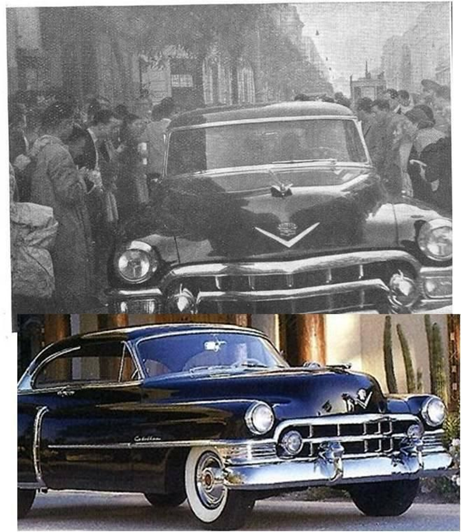 El cadillac de Lola Flores en la Gran Vía