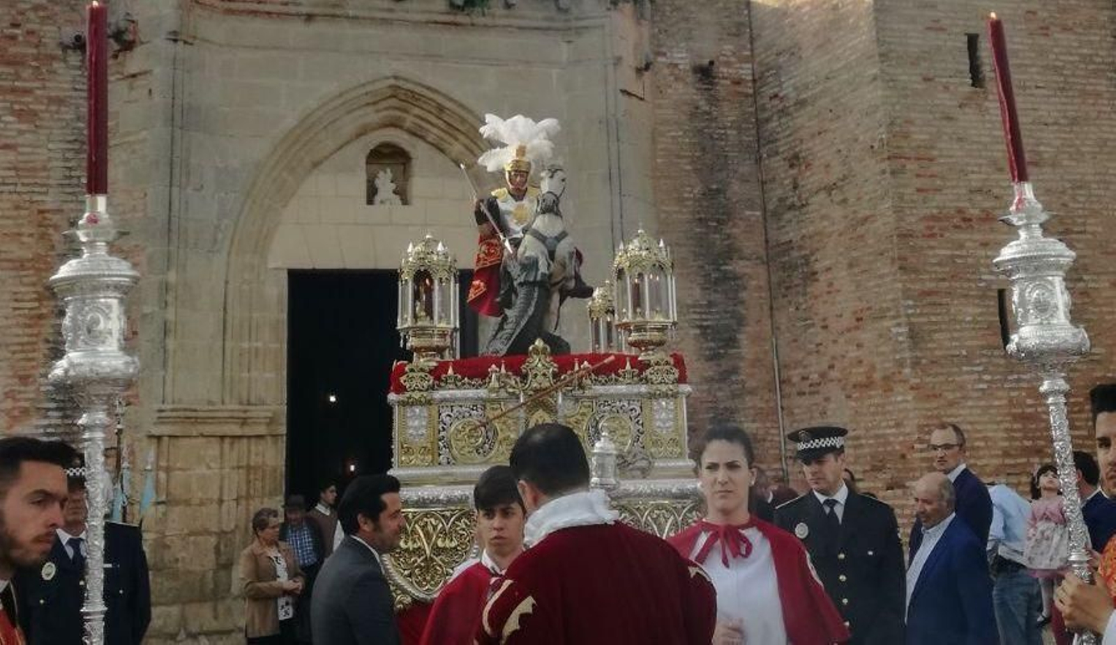 Intenso fin de semana en Palos de la Frontera por las fiestas en honor a San Jorge Mártir
