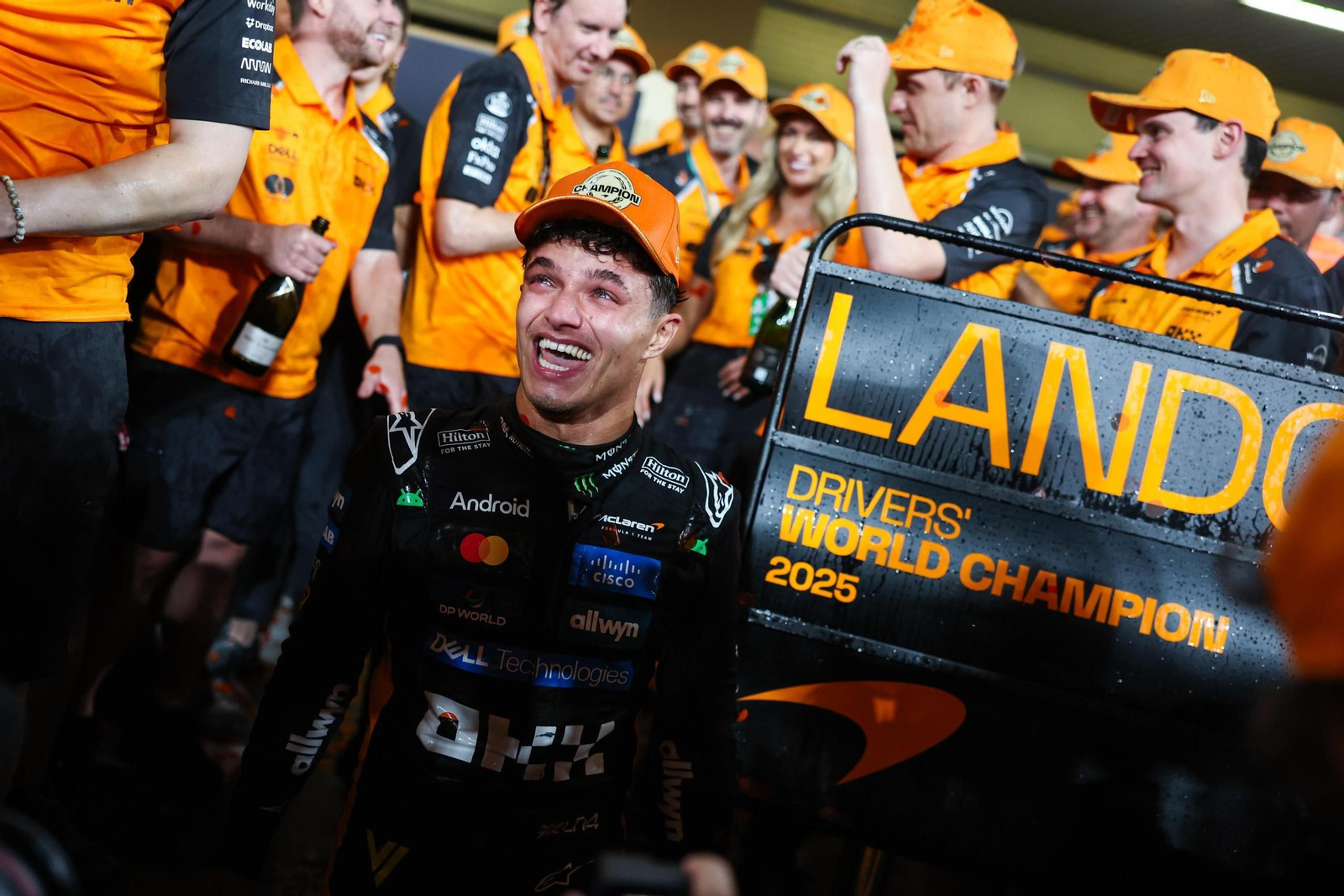 Las fotos del título mundial de Lando Norris en la Fórmula 1