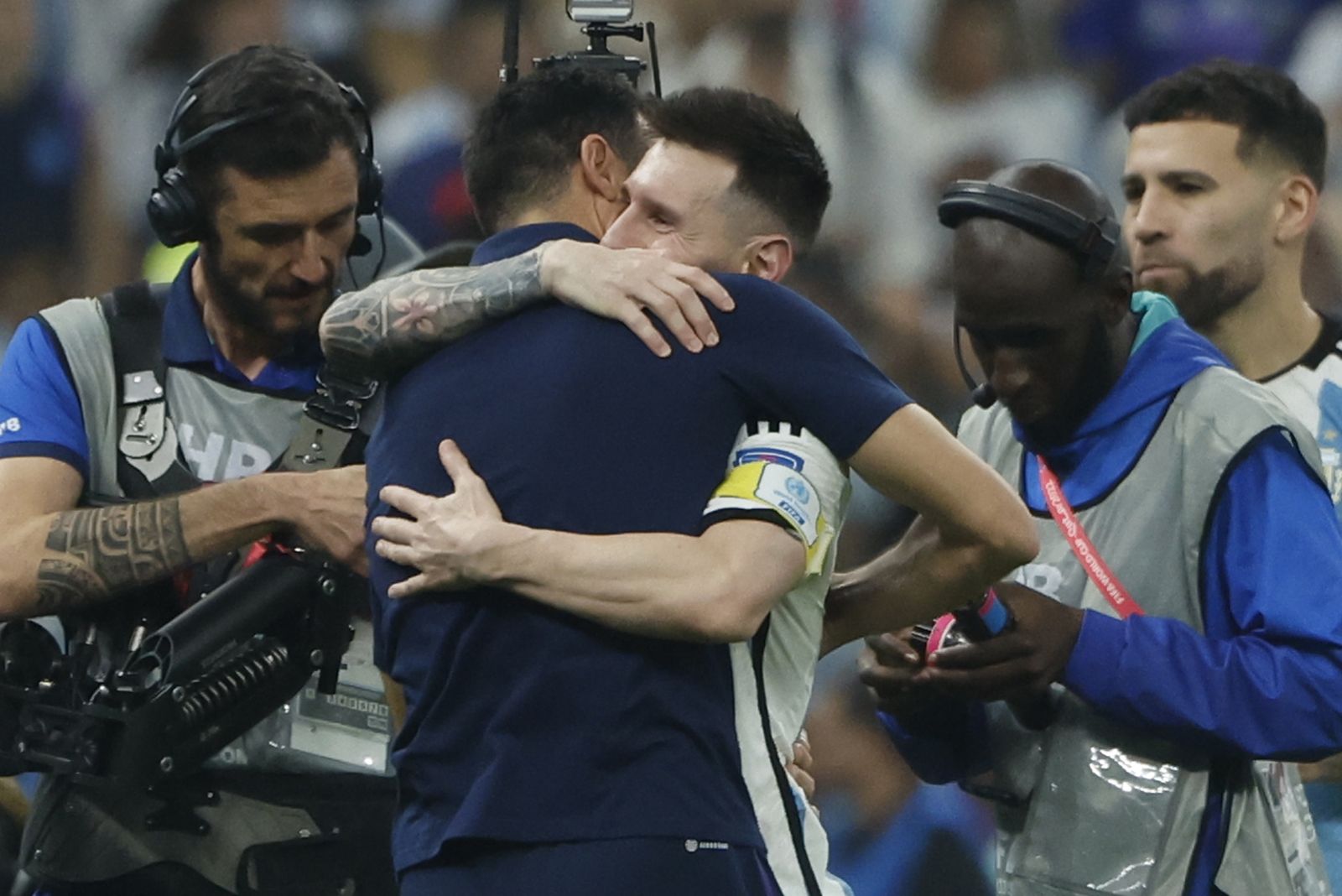 Las fotos de Messi contra Croacia