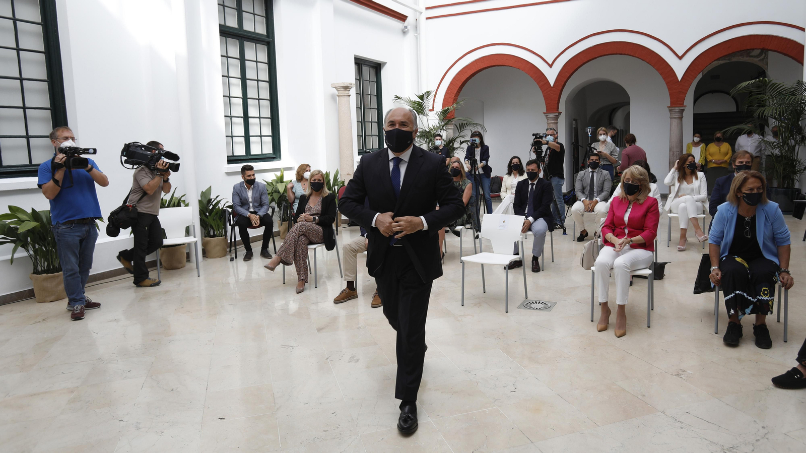Las fotos de José Ignacio Landaluce haciendo balance de 10 años de gobierno