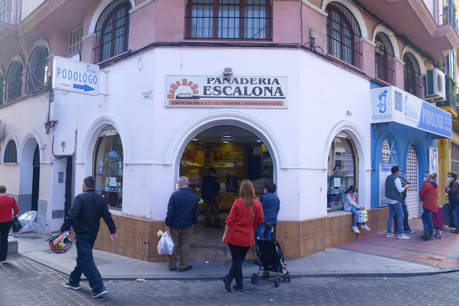 Fotos del centro de Algeciras en el primer fin de semana de Noviembre