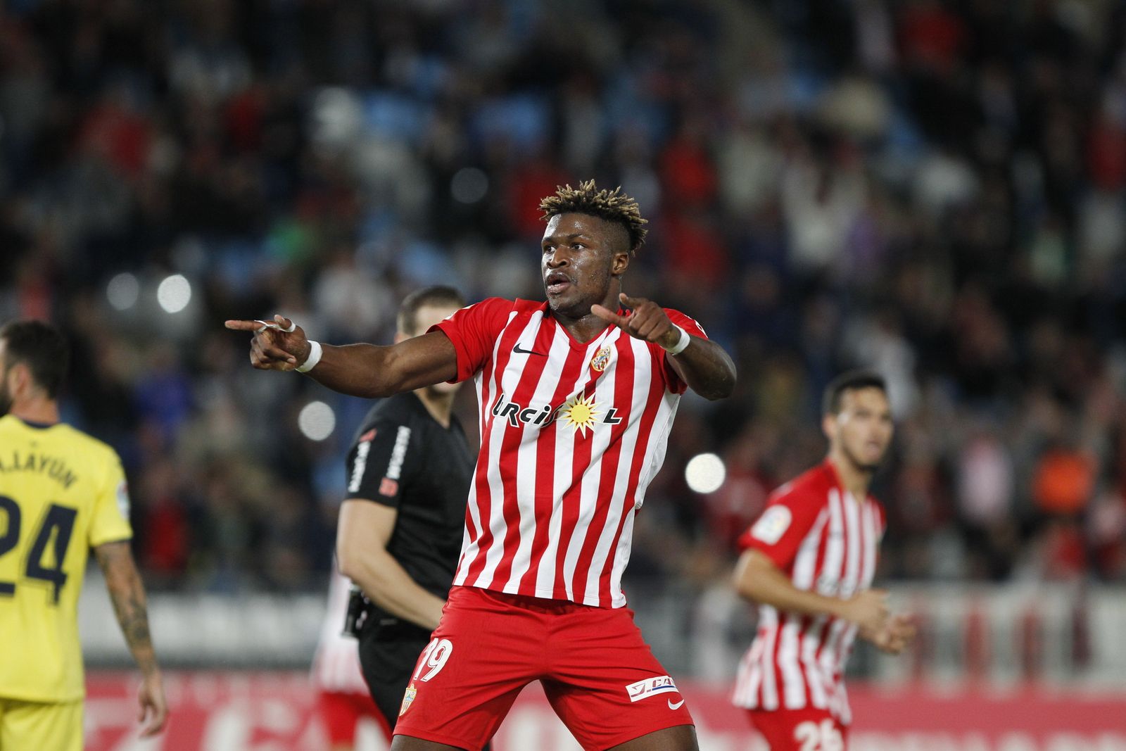 Las imágenes del UD Almería-Villarreal