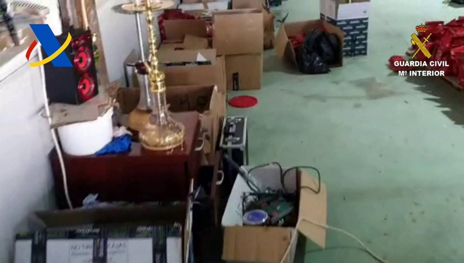 Una de las imágenes de la operación