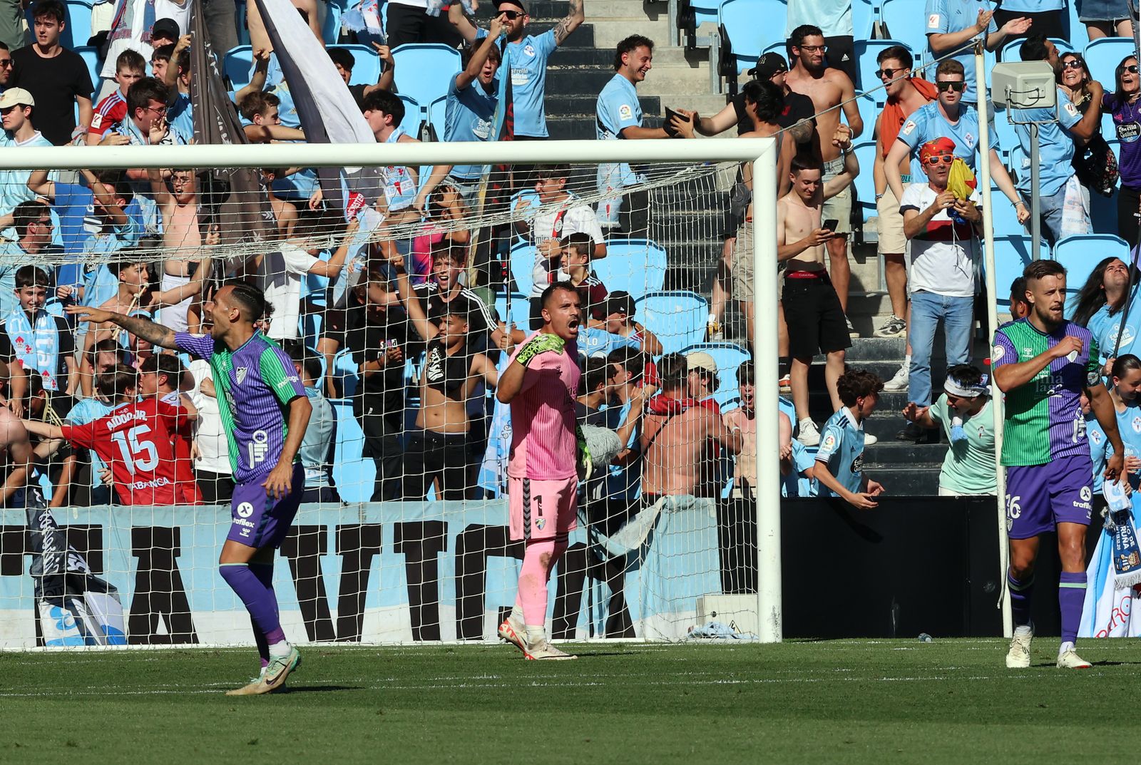 Las fotos del Celta Fortuna-Málaga de play off