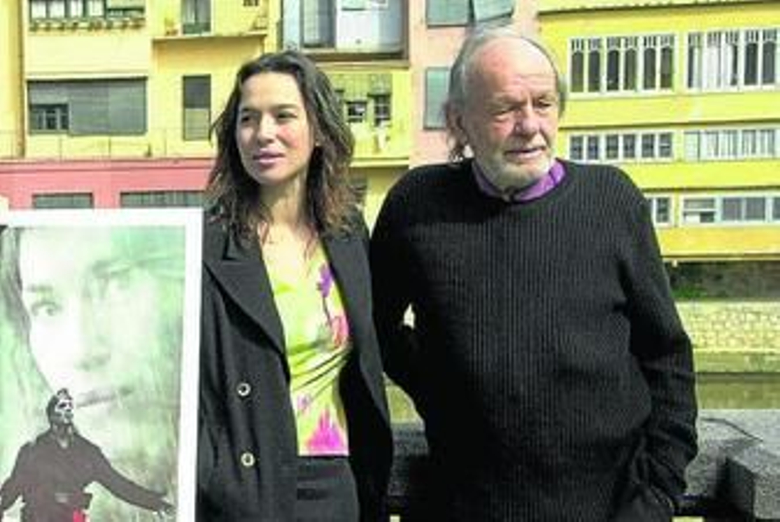 Imagen de Joan Dalmau en la presentación de una película.