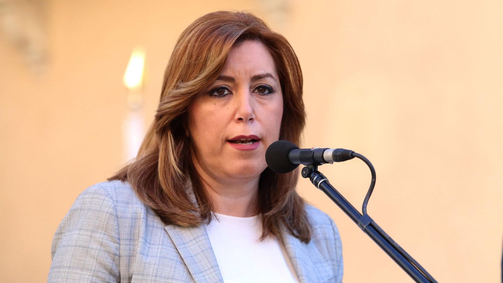 Susana Díaz, en Almería.