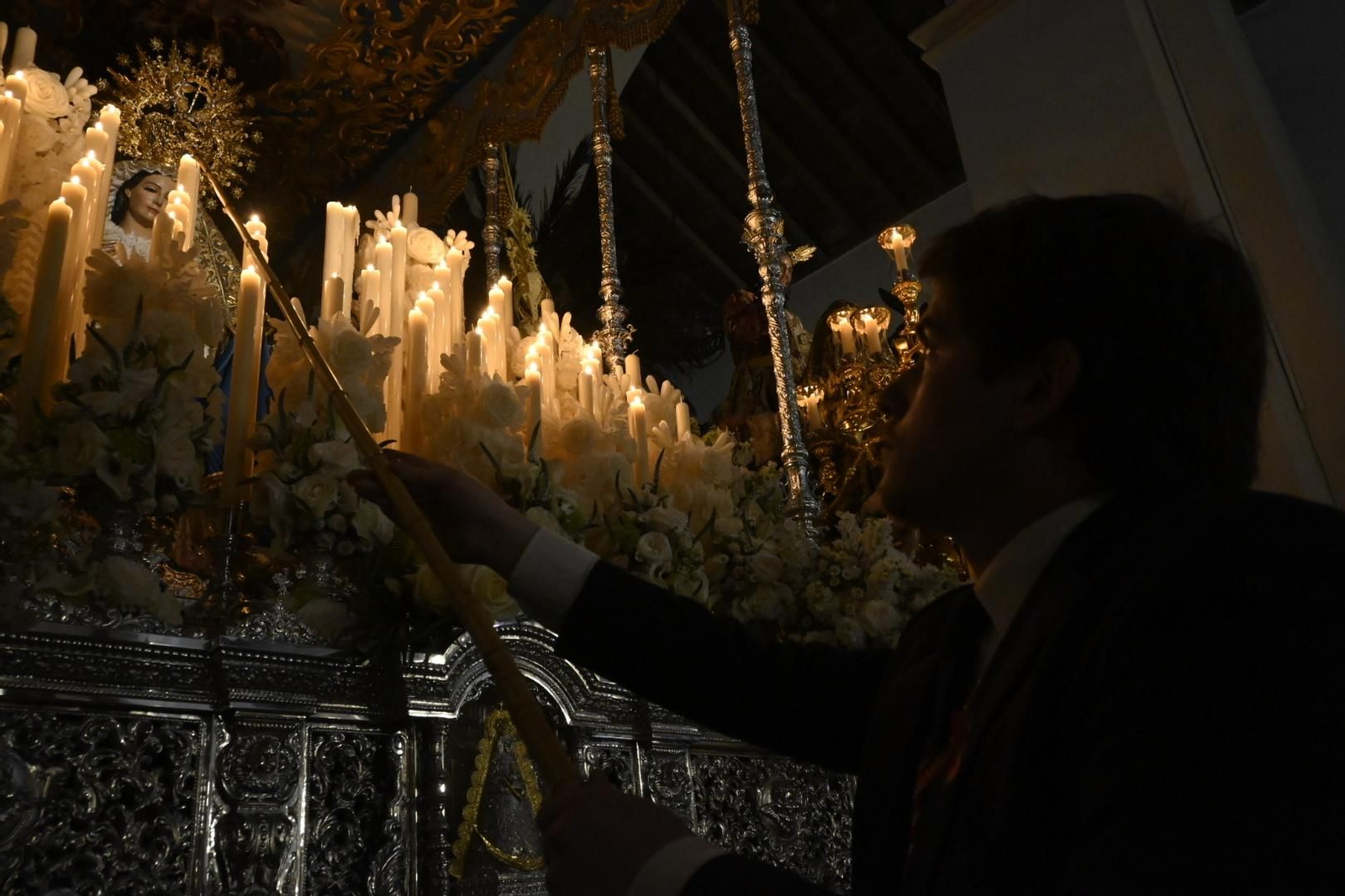 Las mejores imagenes del Domingo de Ramosen Huelva: Hermandad de la Borriquita