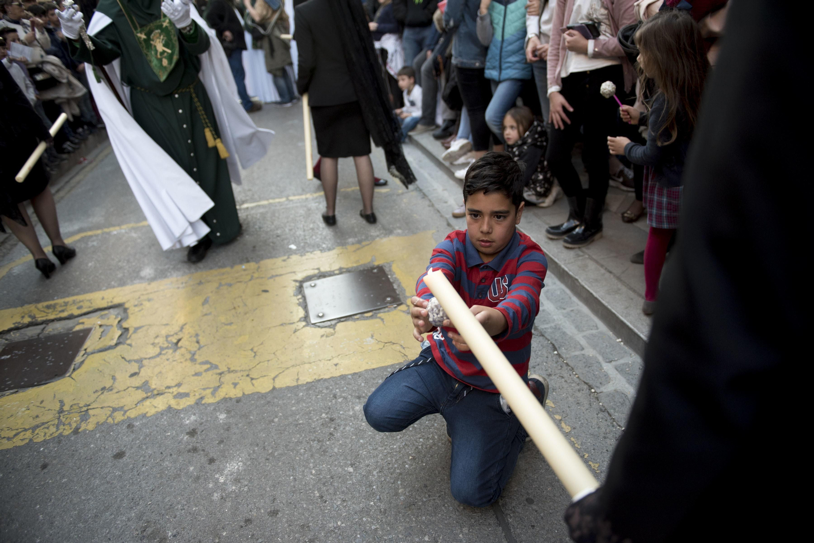 Las estampas del día en el Martes Santo granadino