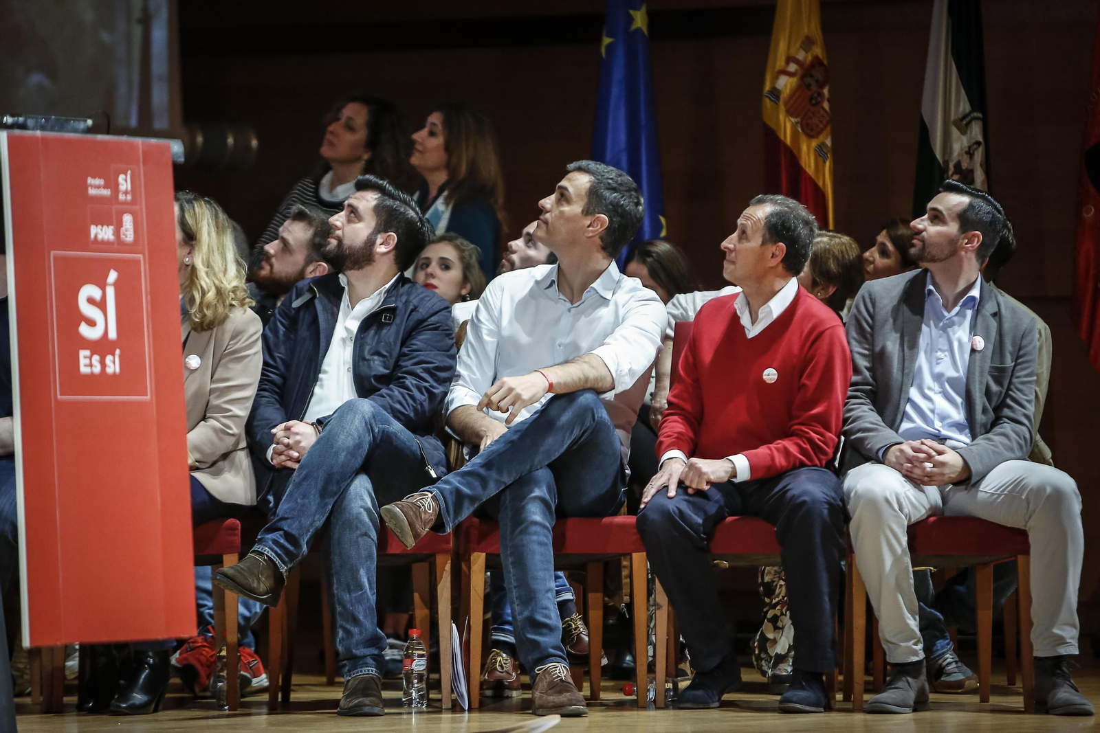 El mitin de Pedro Sánchez en Cádiz, en imágenes