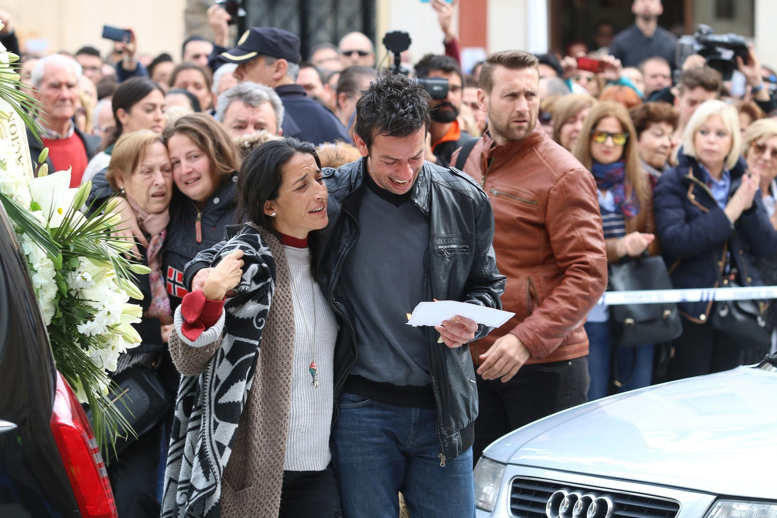 Las imágenes del funeral de Gabriel