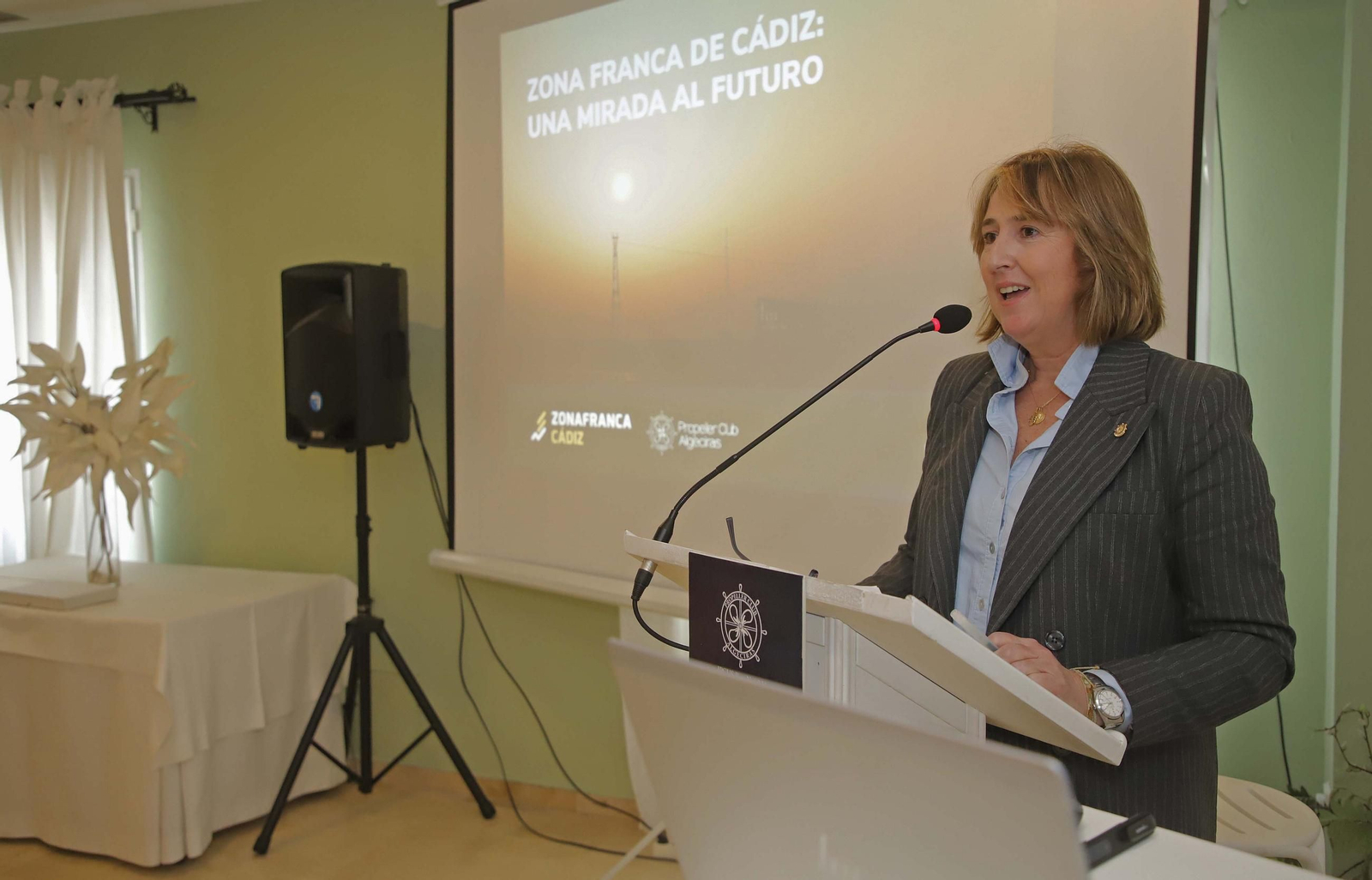 Fotos del almuerzo del Propeller Club de Algeciras con Francisco González Pérez, Delegado Especial del Estado en el Consorcio de la Zona Franca de Cádiz