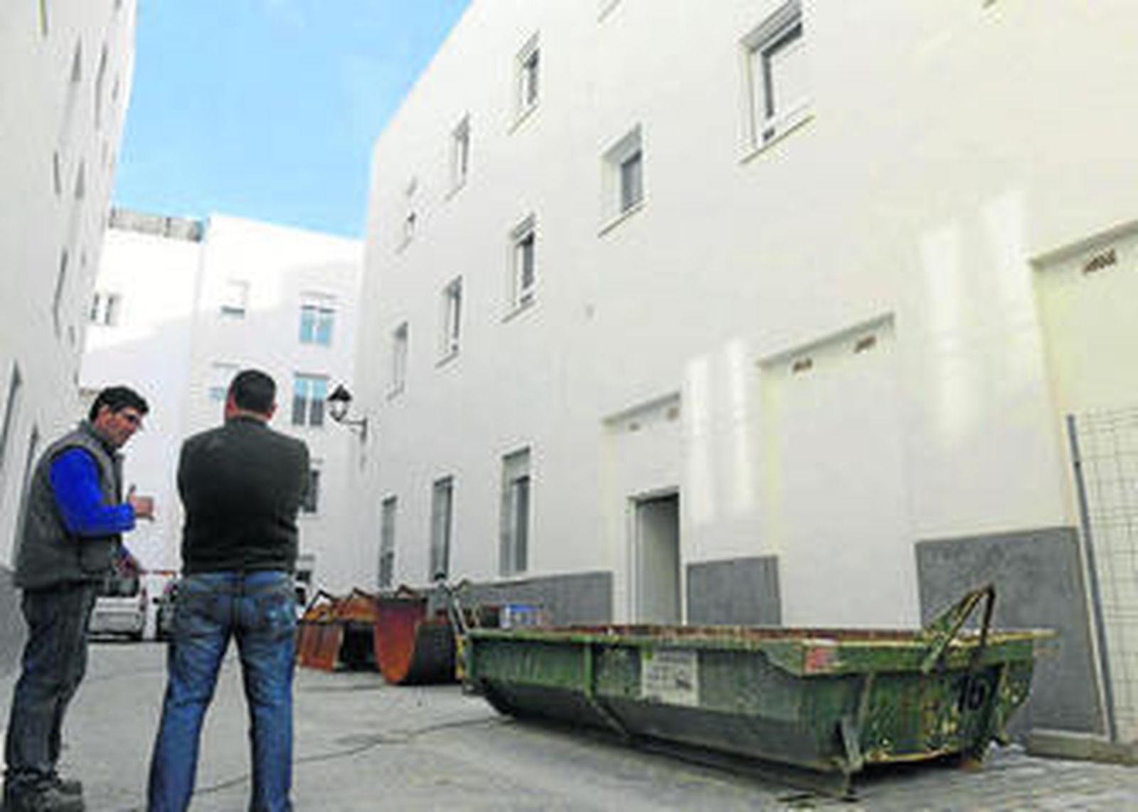 Imagen de ayer del edificio ya terminado.