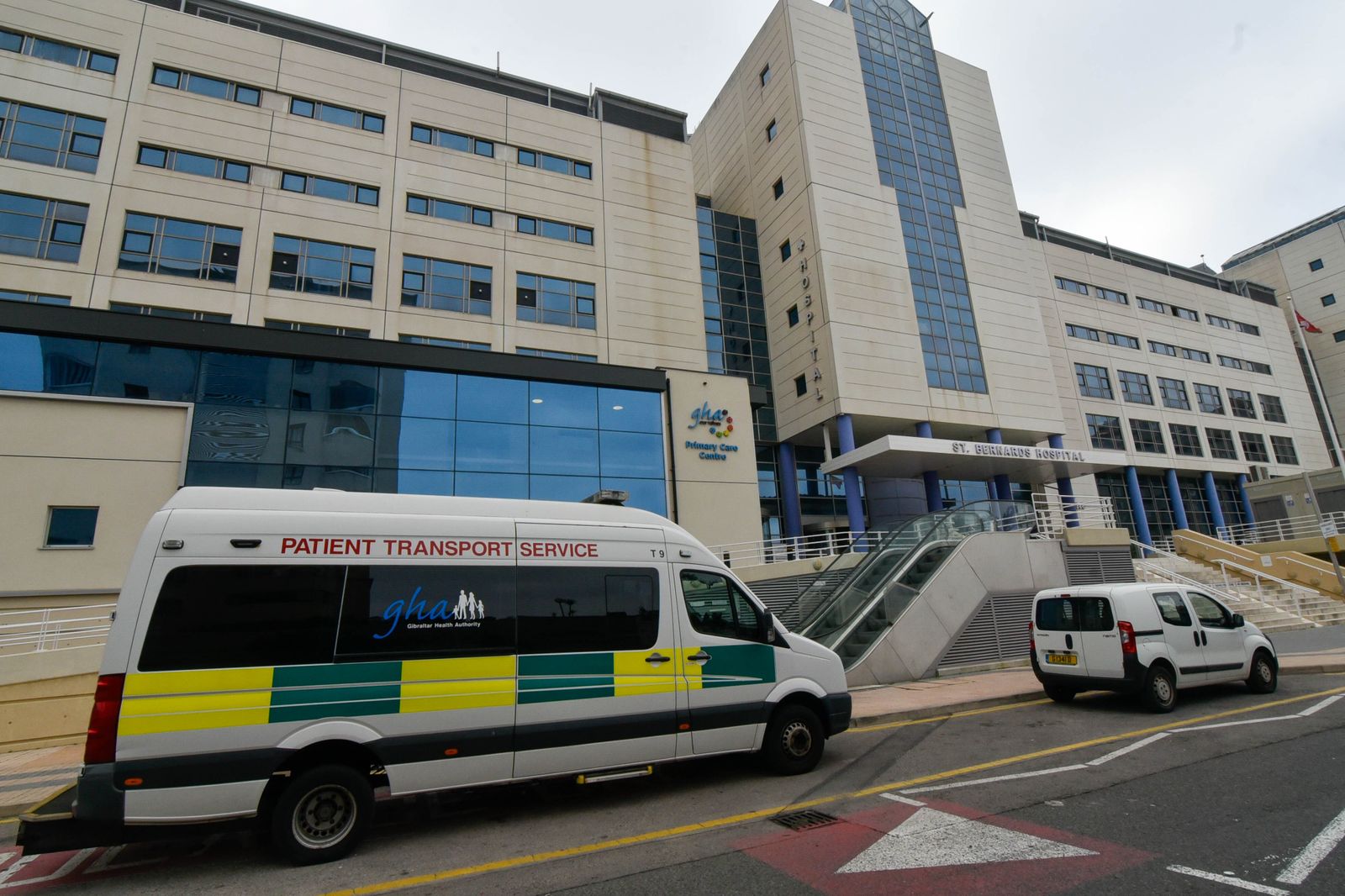 El Hospital de San Bernardo, en Gibraltar.