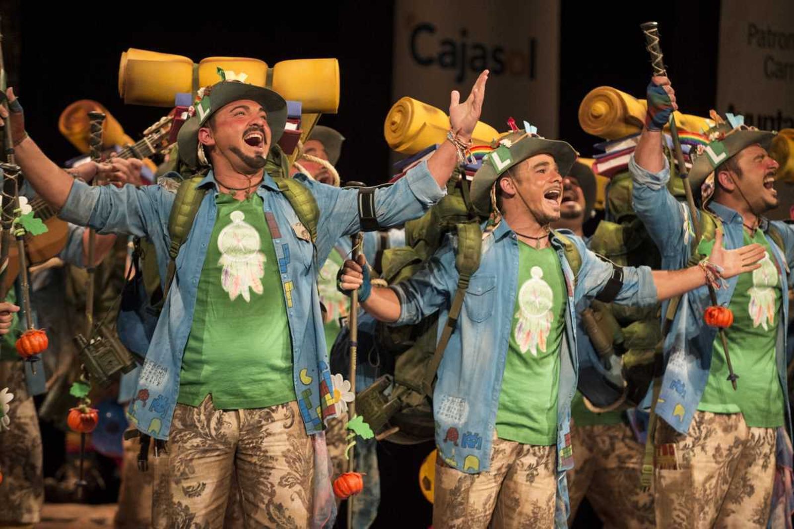 Las imágenes de la decimoquinta función clasificatoria