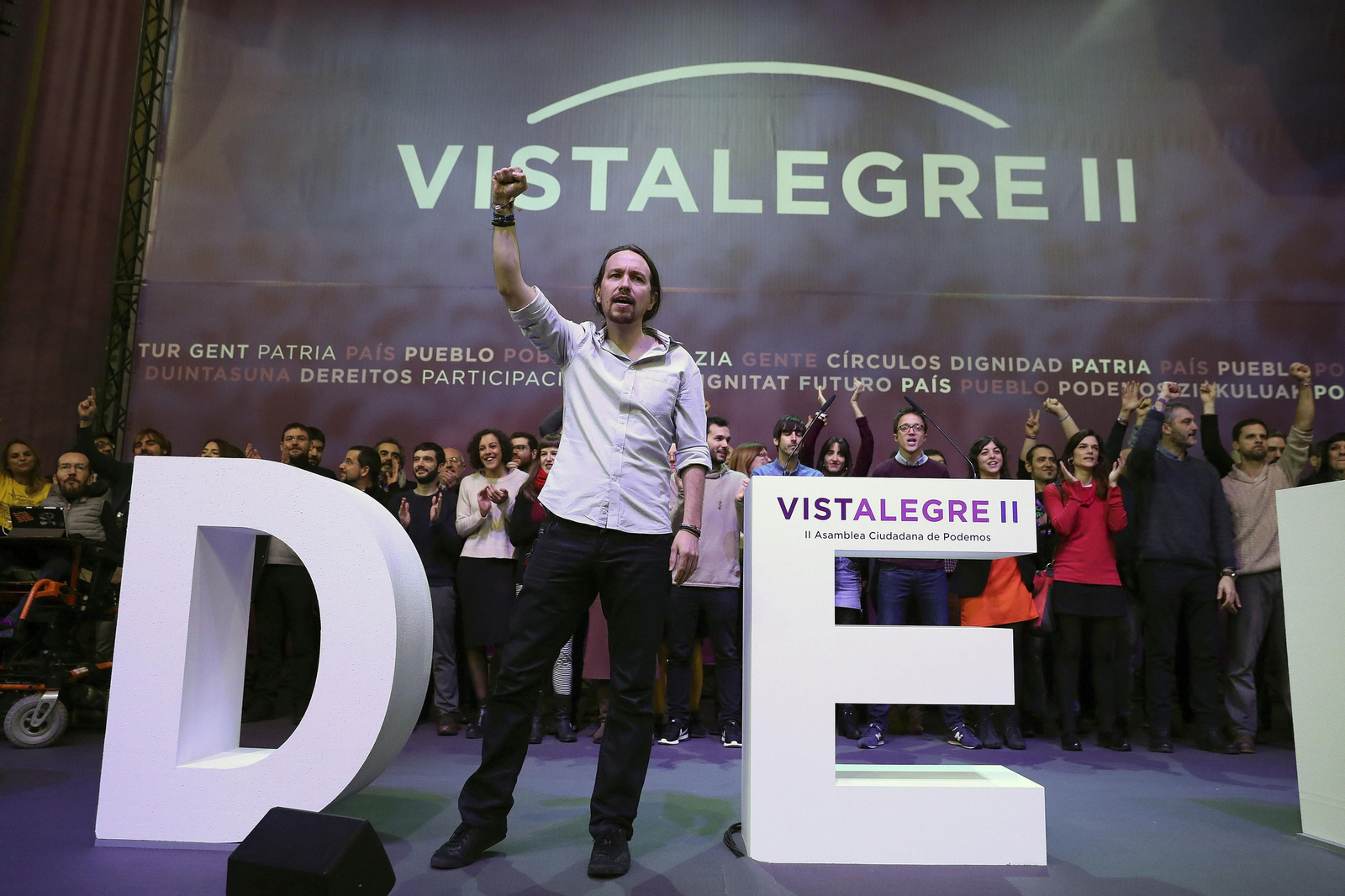 La asamblea de Vistalegre II de Podemos