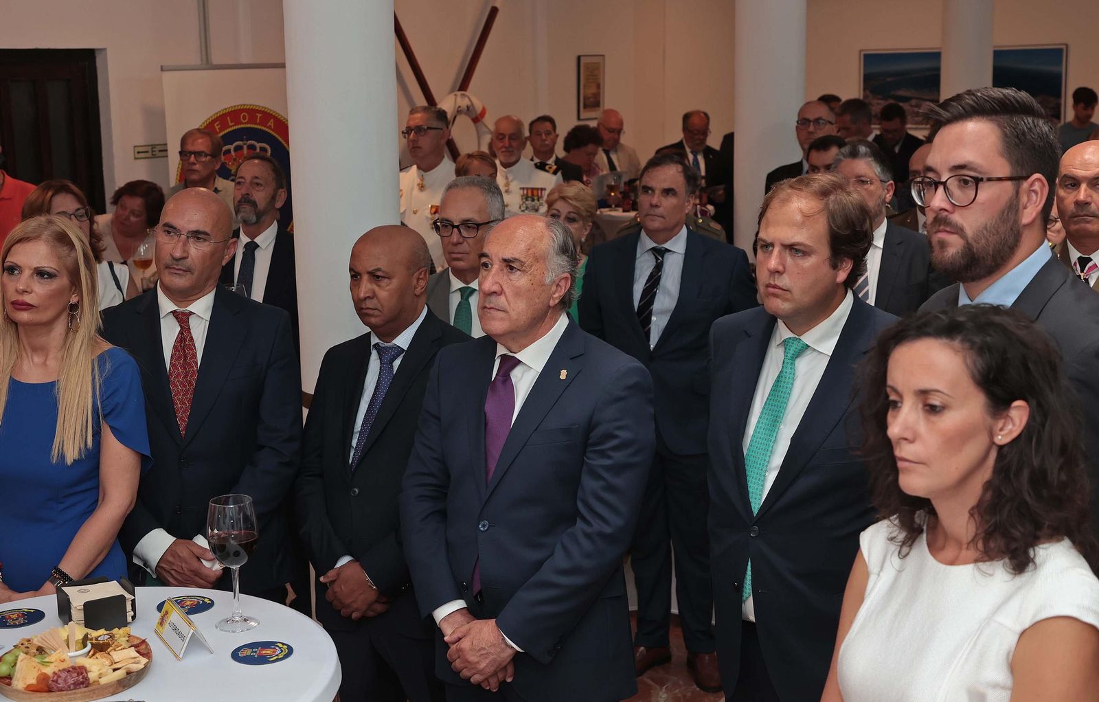 Fotos de la recepción de la Comandancia de Marina y la Autoridad Portuaria de la Bahía de Algeciras con motivo de la festividad de la Virgen del Carmen