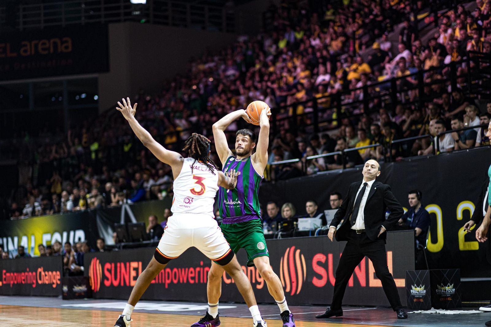 El Galatasaray-Unicaja, en fotos
