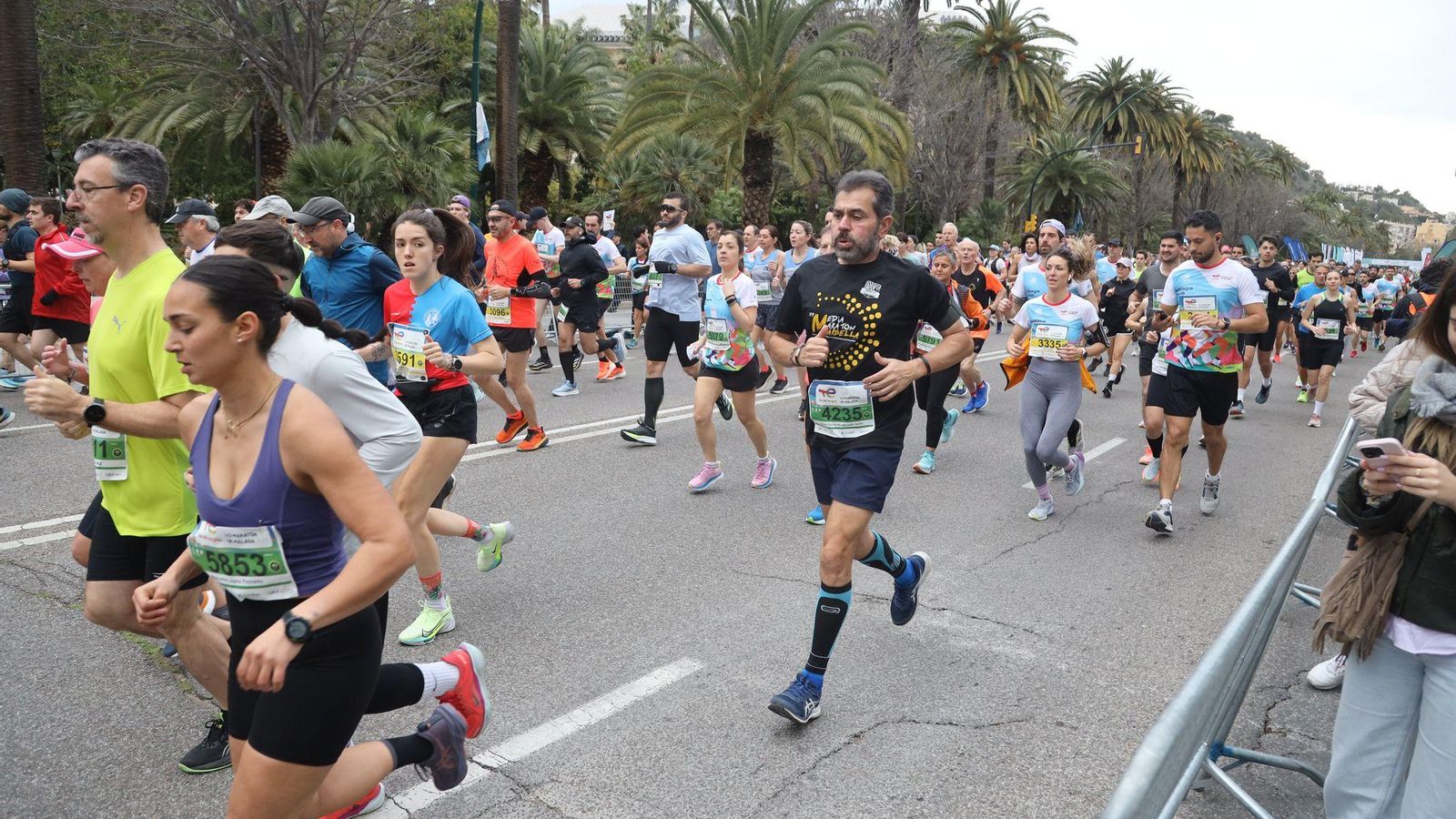 La Media Maratón de Málaga 2025, en fotos