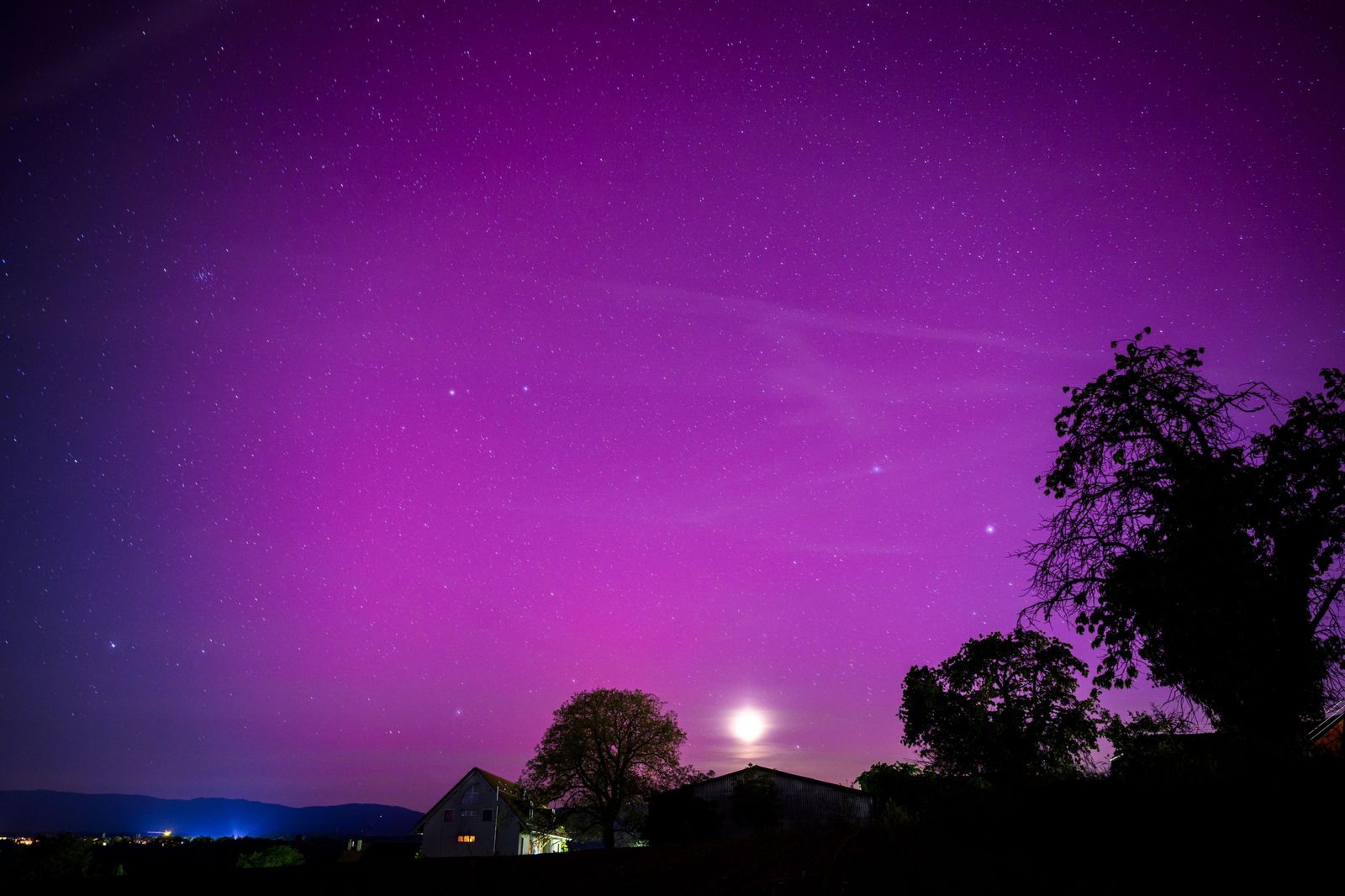 La aurora boreal vista desde España y Europa
