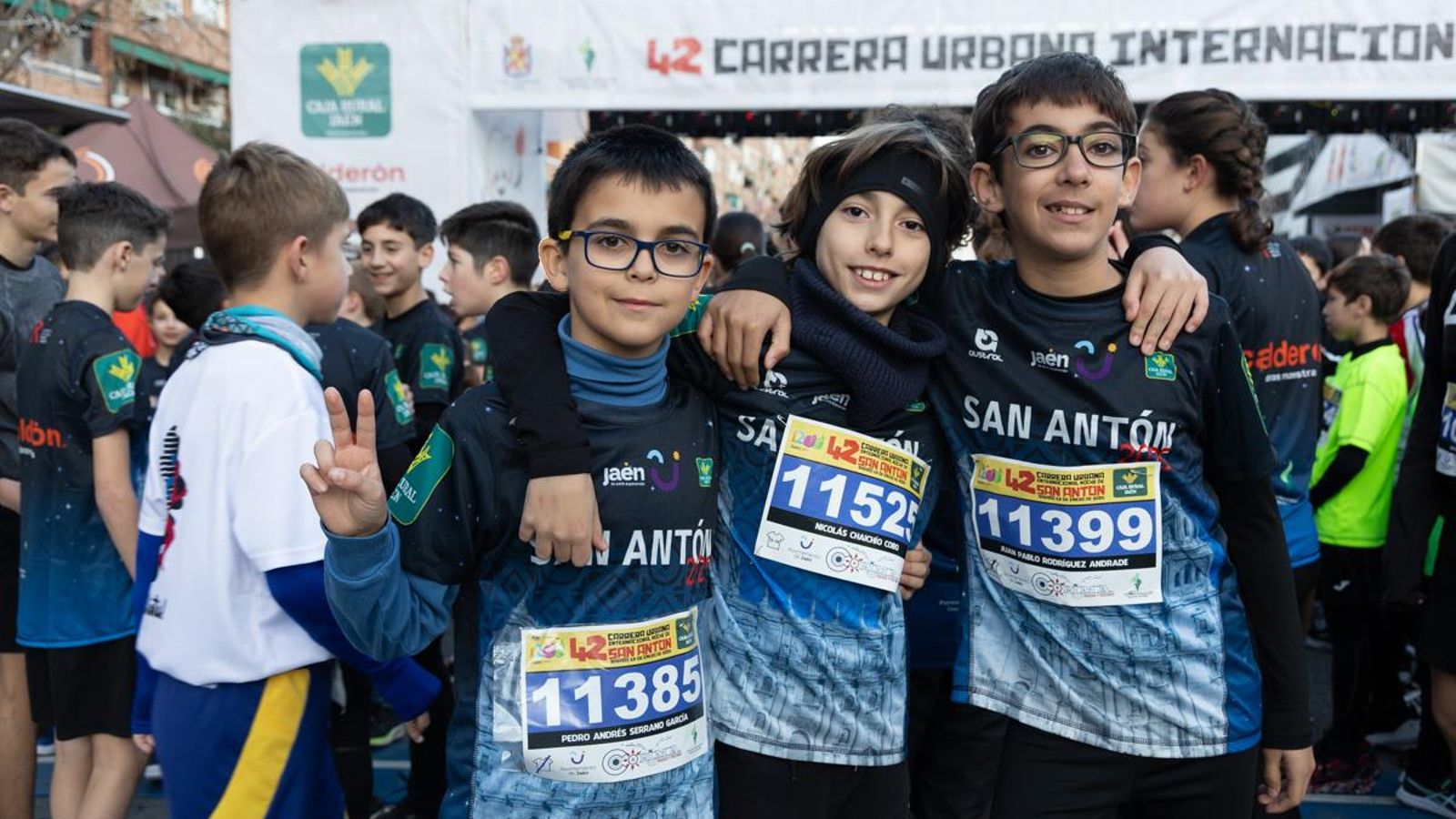 En imágenes: Las promesas del atletismo brillan en la Carrera Infantil de San Antón 2025