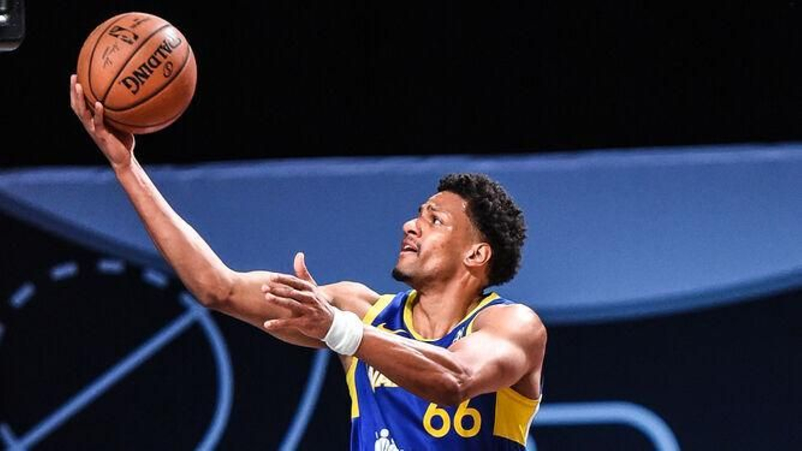 Axel-Toupane, con los Warriors.