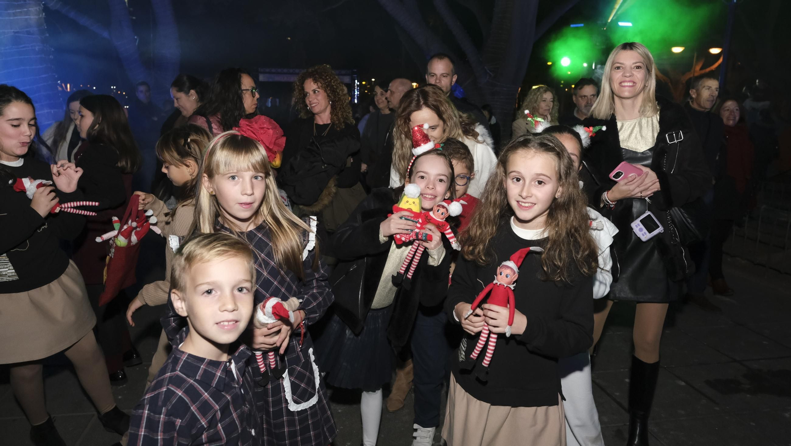 'Almería, la Ciudad de la Luz', espectáculo de luces, en imágenes