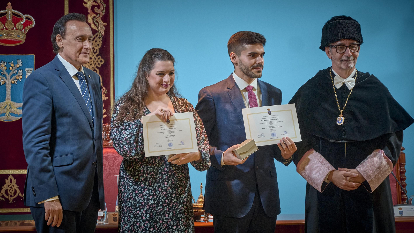 Entrega de premio extraordinarios de la UCA