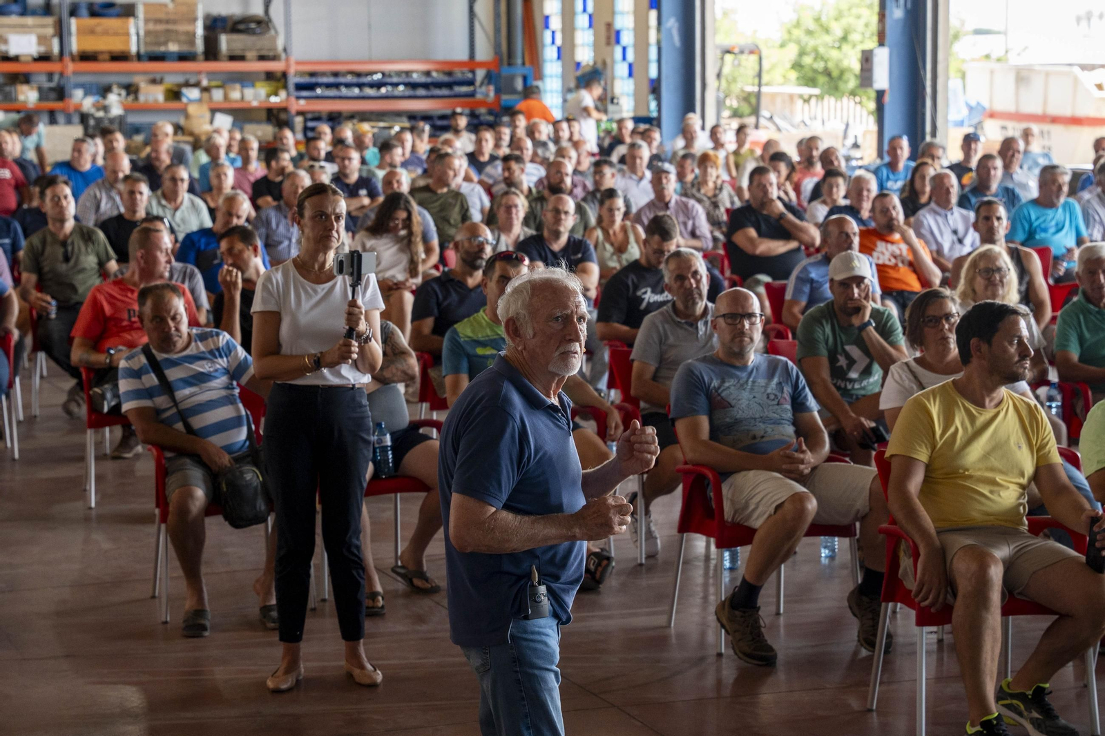Reunión de los regantes de la CUCN, en imágenes