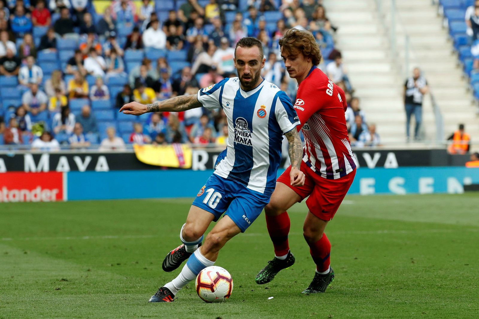 El Espanyol-Atlético, en imágenes