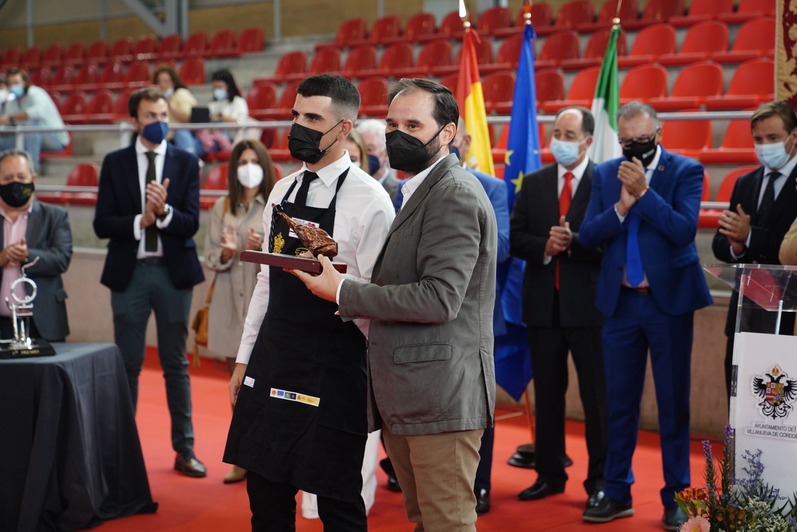 La última jornada de la Feria del Jamón de Villanueva de Córdoba, en fotografías