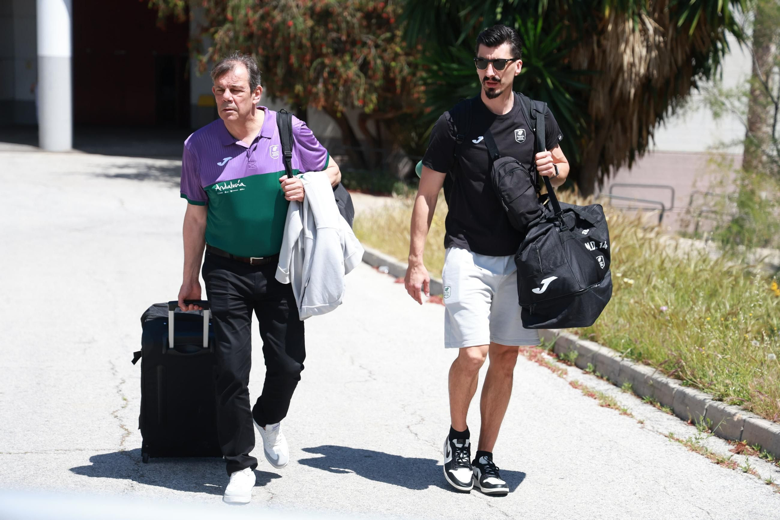 La salida del Unicaja a la Final Four de Atenas, en fotos