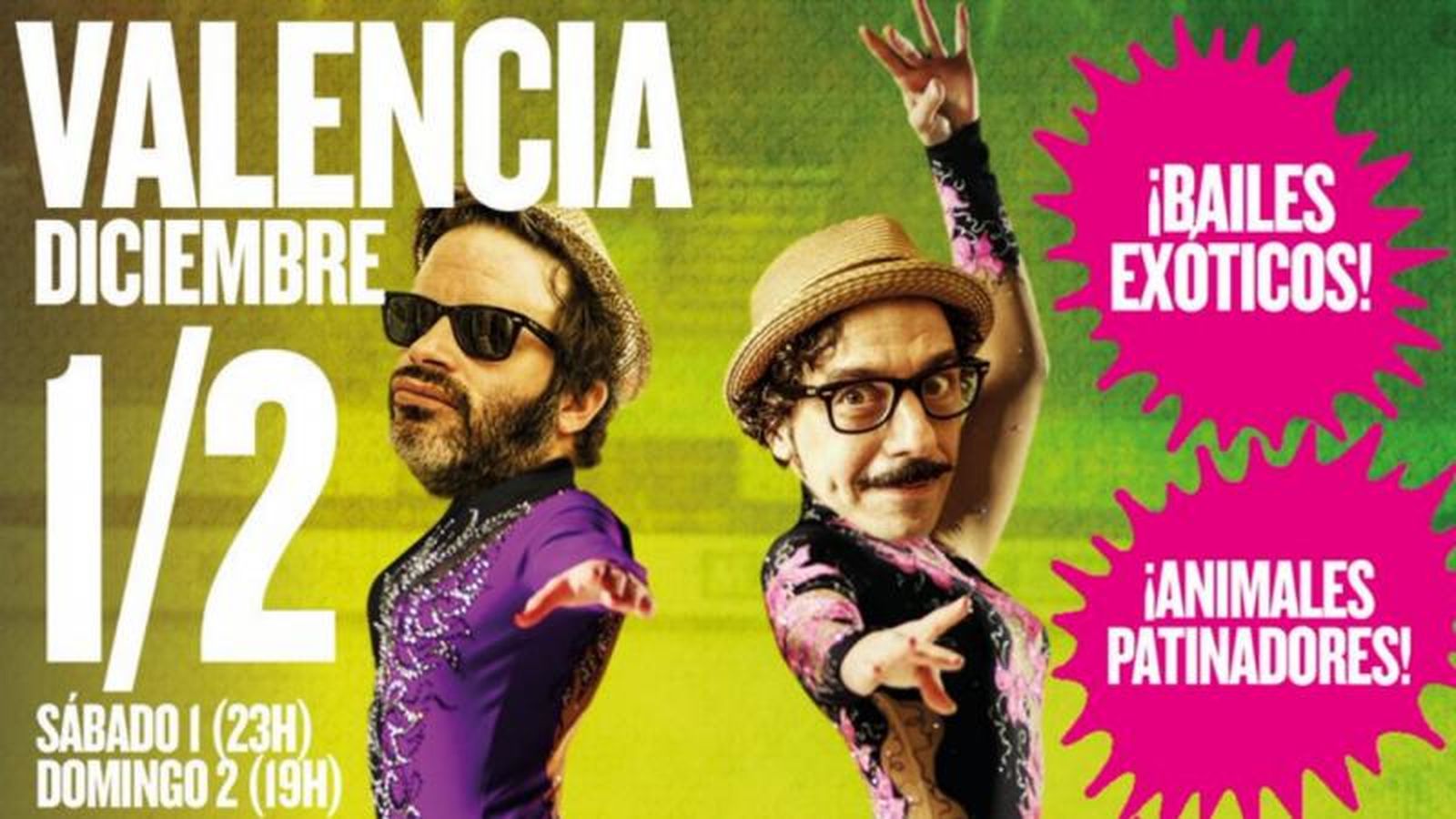 El cartel promocional del espectáculo de Mongolia para Valencia