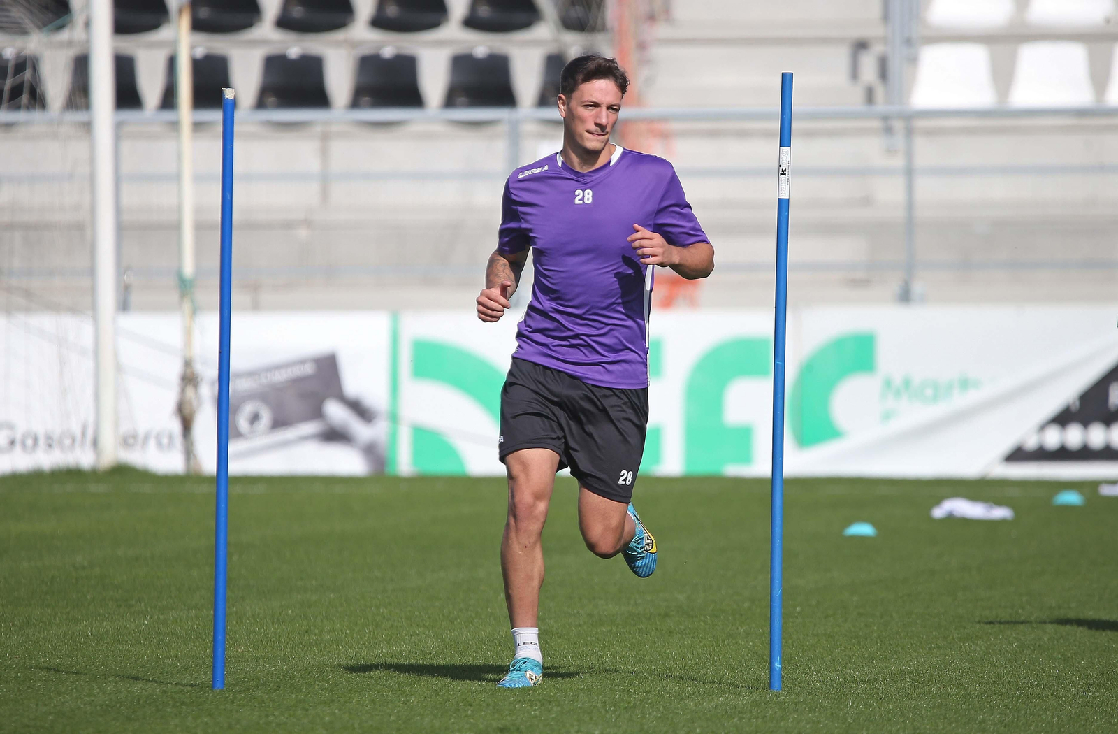 Fotos del entrenamiento de la Balona