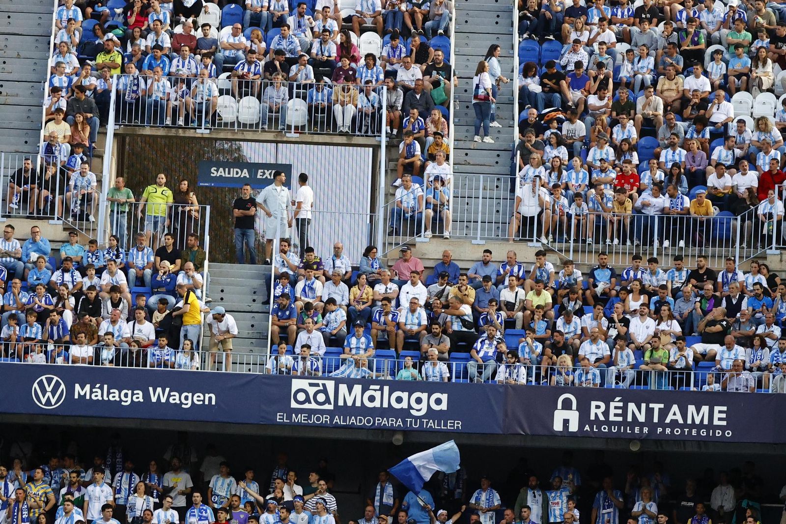 Búscate en La Rosaleda en el Málaga-Sporting