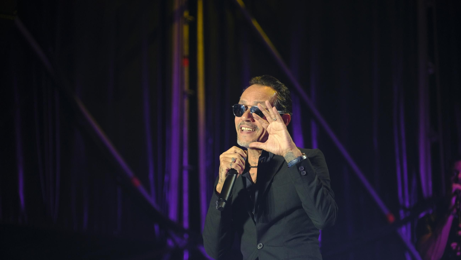 Concierto de Marc Anthony en Roquetas, en imágenes