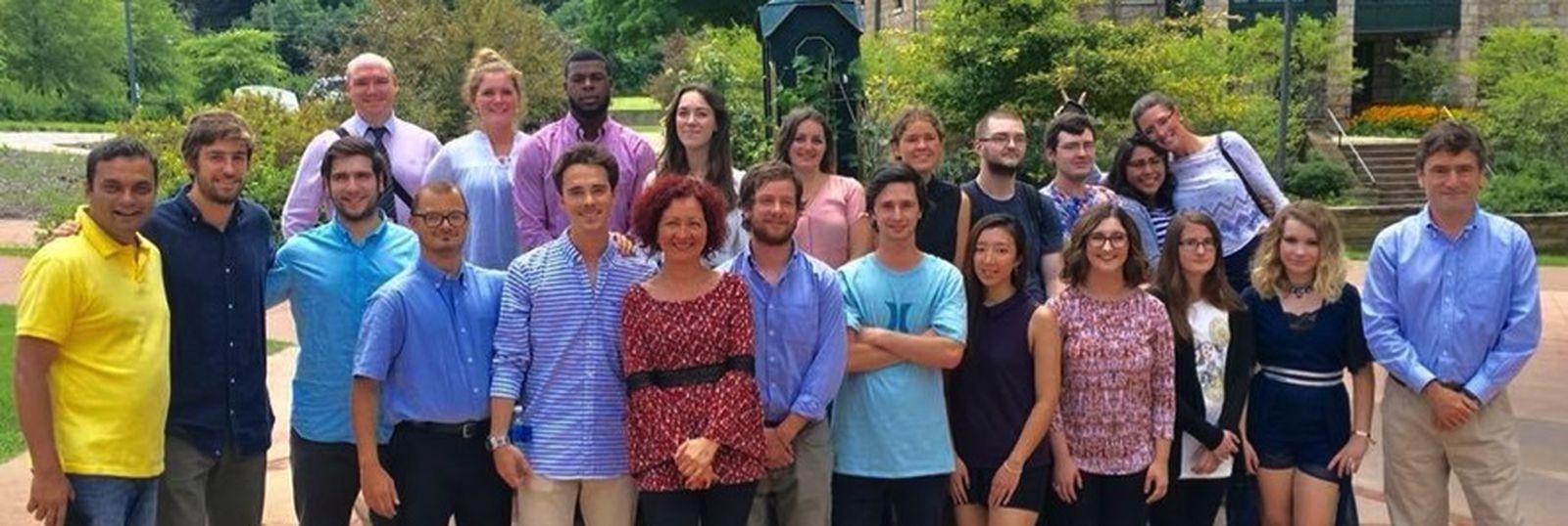 Alumnos de la US participantes en el programa con sede en Virginia (EEUU).