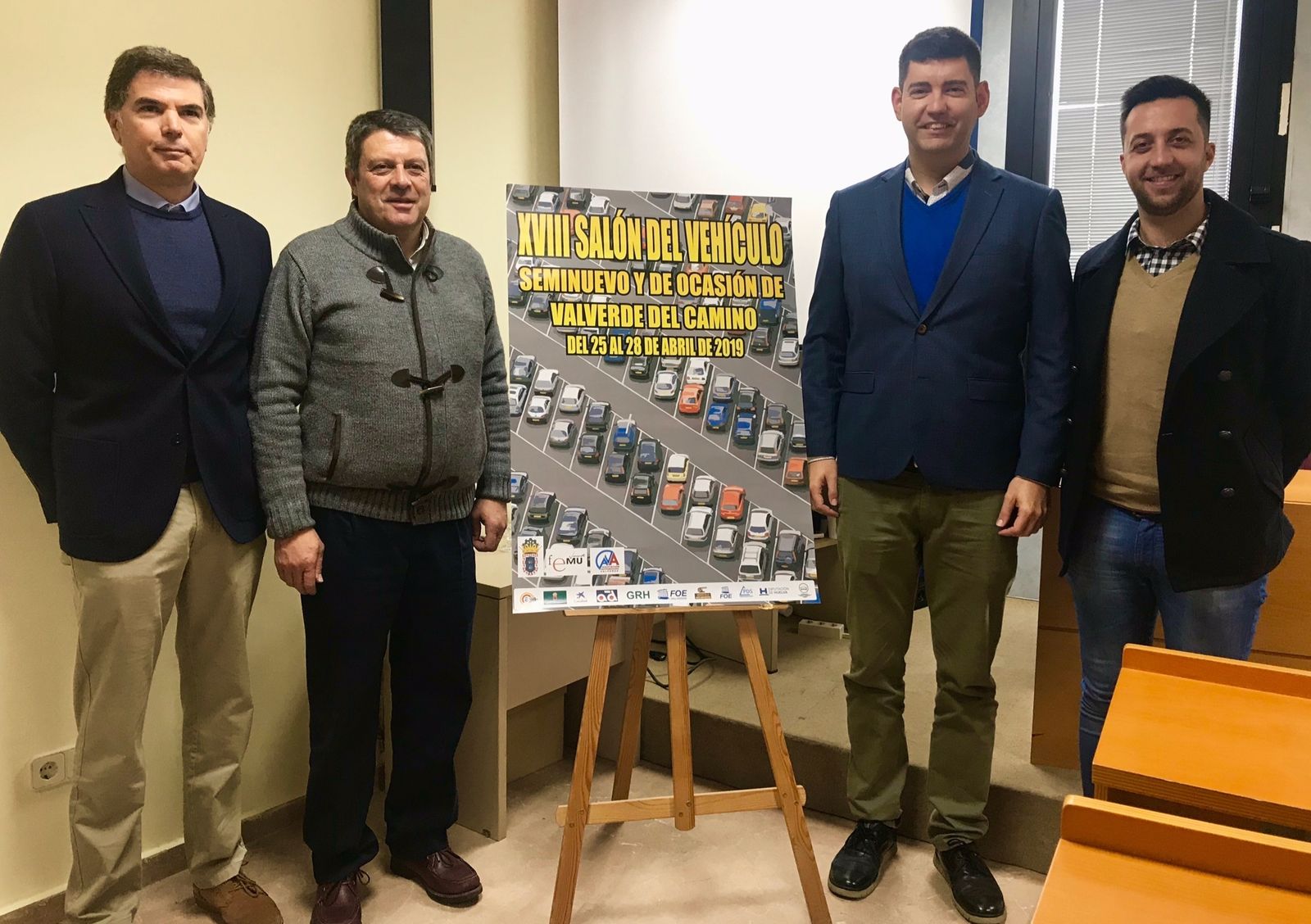 Presentación del Salón del Vehículo Seminuevo y de Ocasión de Valverde del Camino.