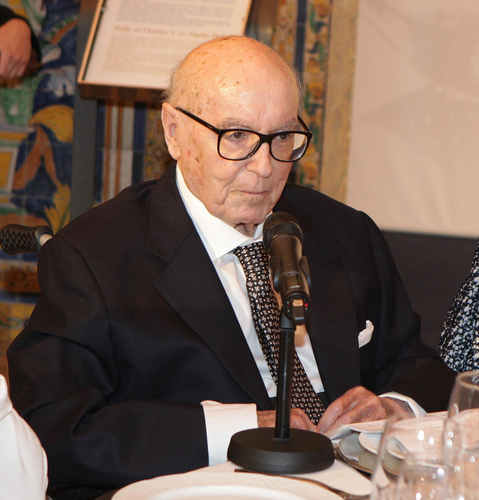 Los asistentes al VII Premio Manuel Clavero