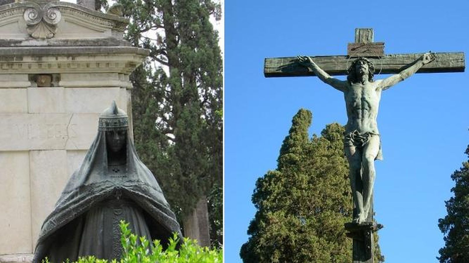 El Panteón de José Villegas Cordero y el Cristo de las Mieles