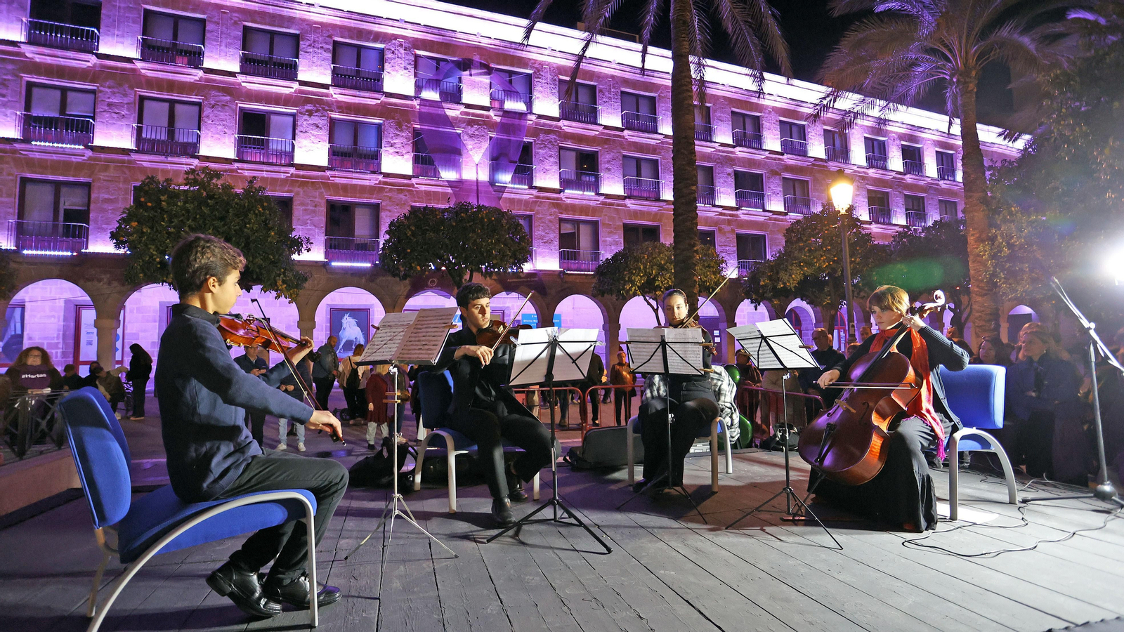 Manifestación en Jerez contra las Violencias Machistas