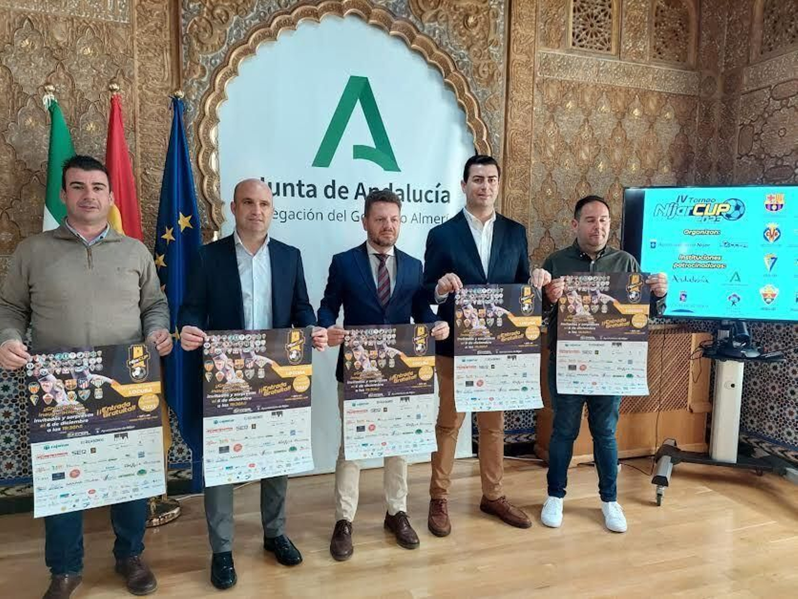 La IV Níjar Cup en su presentación oficial de este jueves La IV Níjar Cup en su presentación oficial de este jueves
