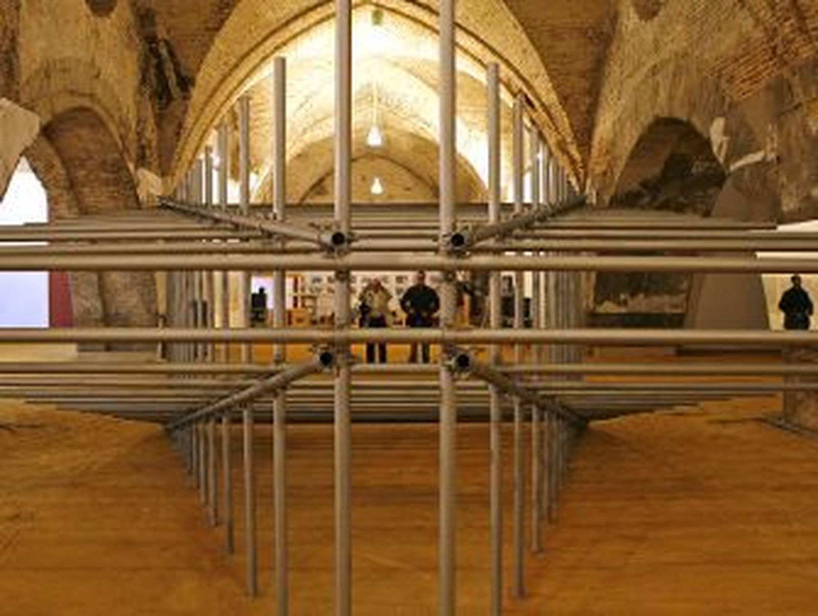 Interior del edificio de las Atarazanas. / EFE