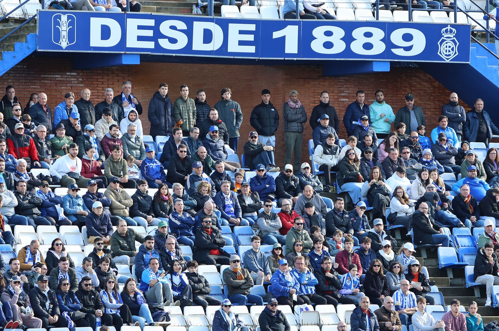 Búscate en las gradas del Nuevo Colombino durante el Recre-Estepona