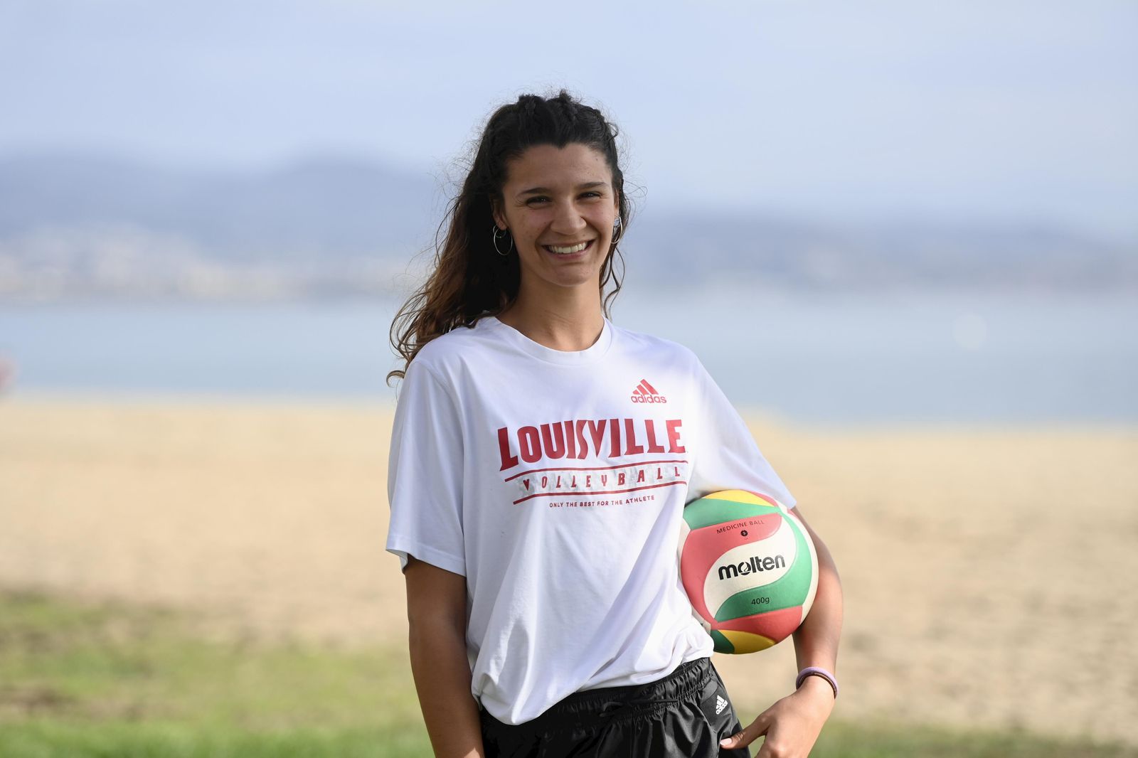 Raquel Lázaro, jugadora malagueña de voleibol