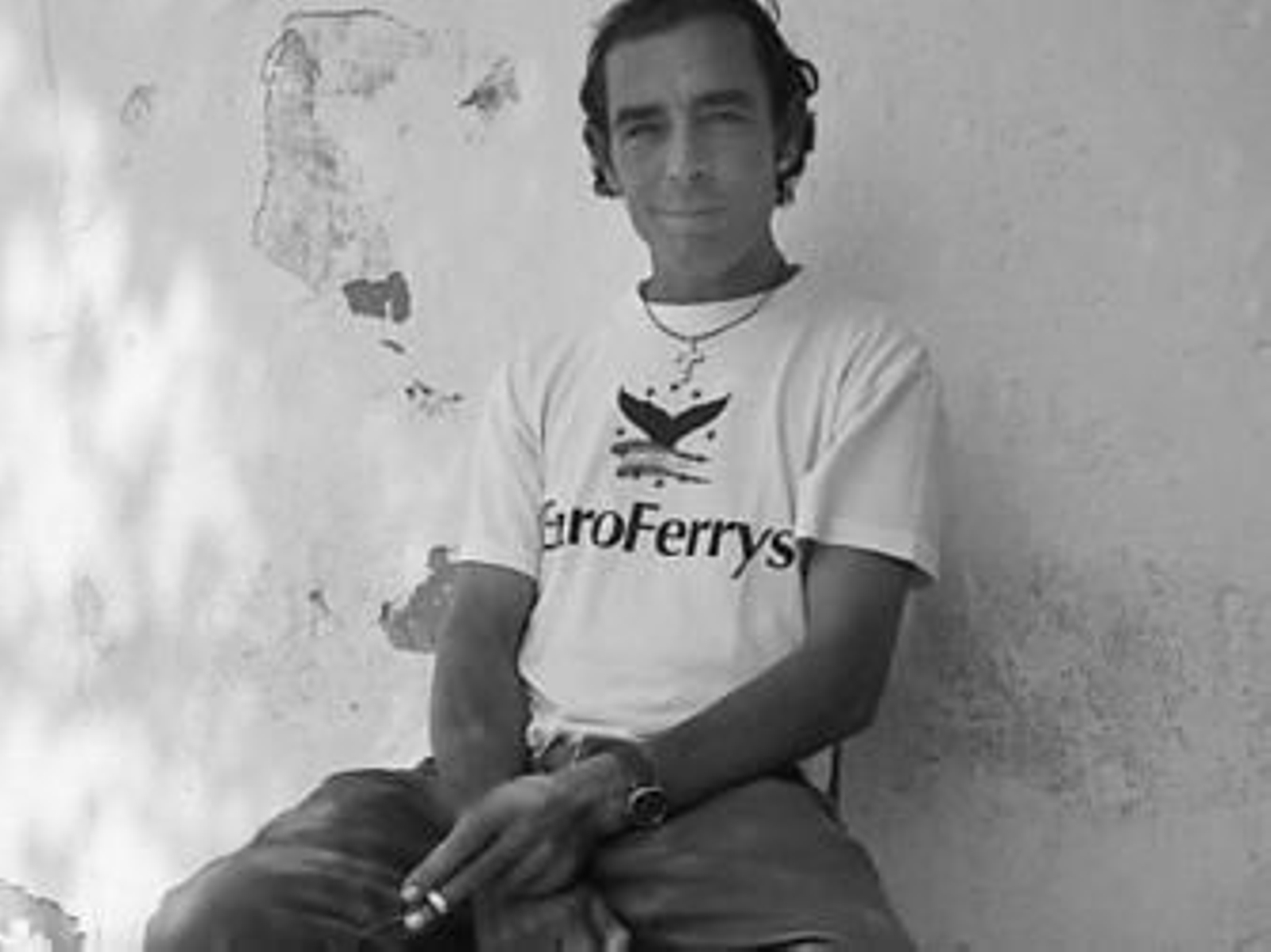 Un pescadero amante de los animales