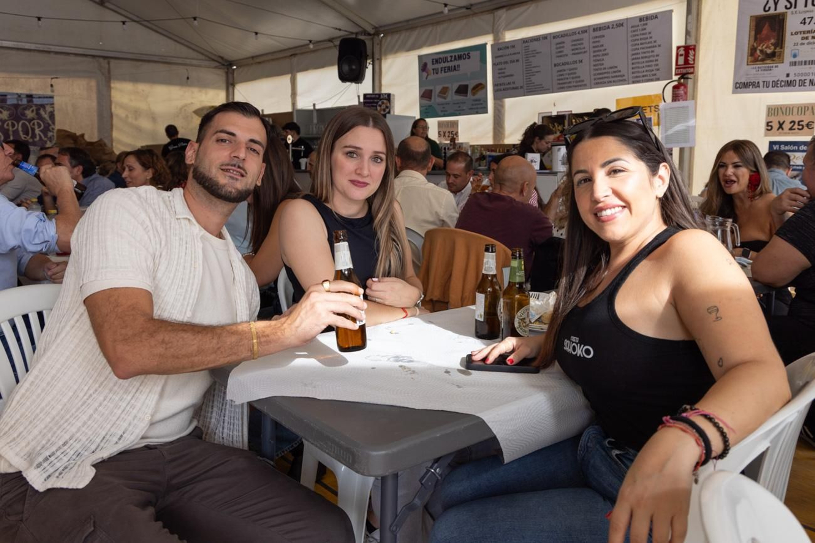 El ritmo no para en la Feria de San Lucas